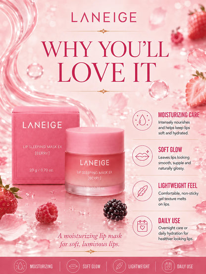 Mascarilla labial de noche
