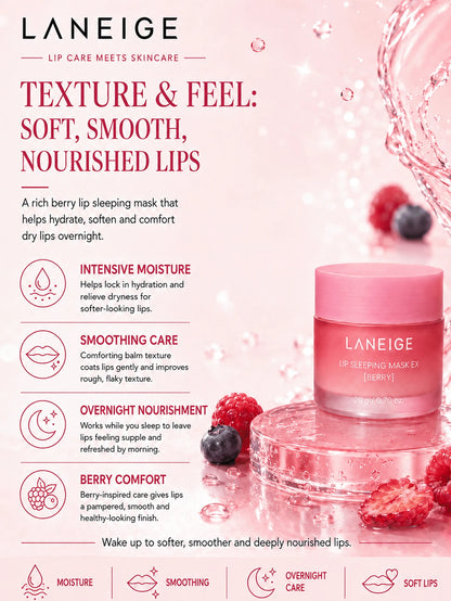 Mascarilla labial de noche