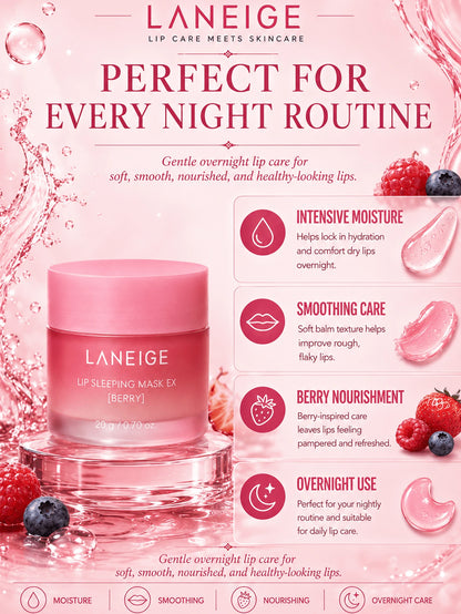 Mascarilla labial de noche