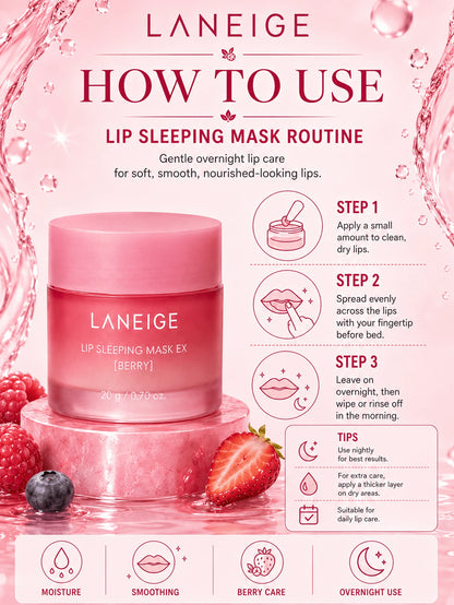 Mascarilla labial de noche